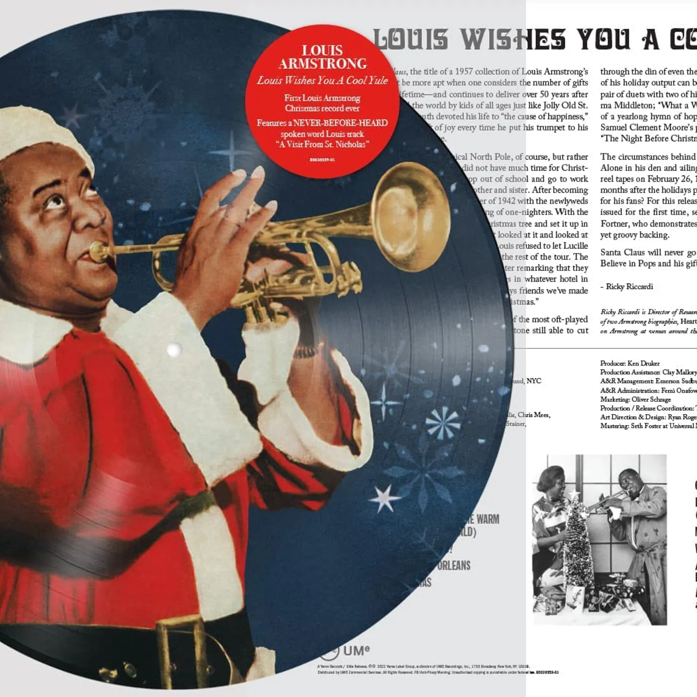 Louis Armstrong - Louis Wishes You a Cool Yule