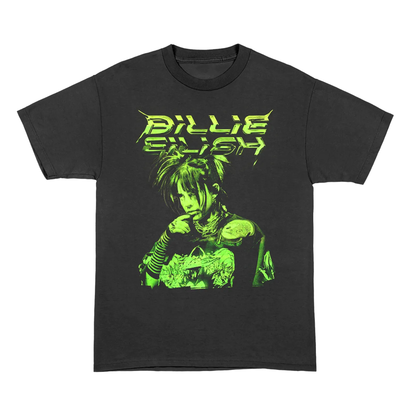 Billie Eilish - T-Shirt - Billie Eilish (Black) (Bolur)