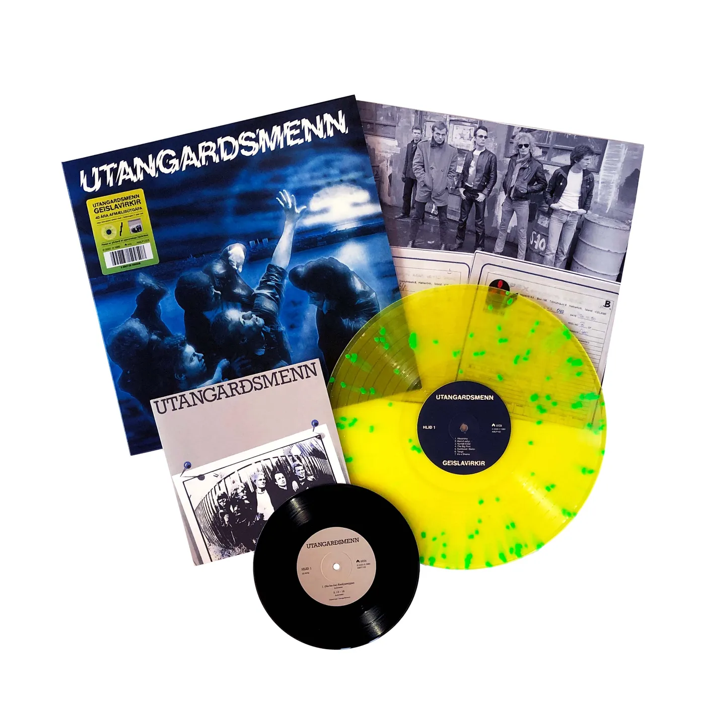 Bubbi Morthens Utangarðsmenn - Geislavirkir (40 ára afmælisútgáfa)