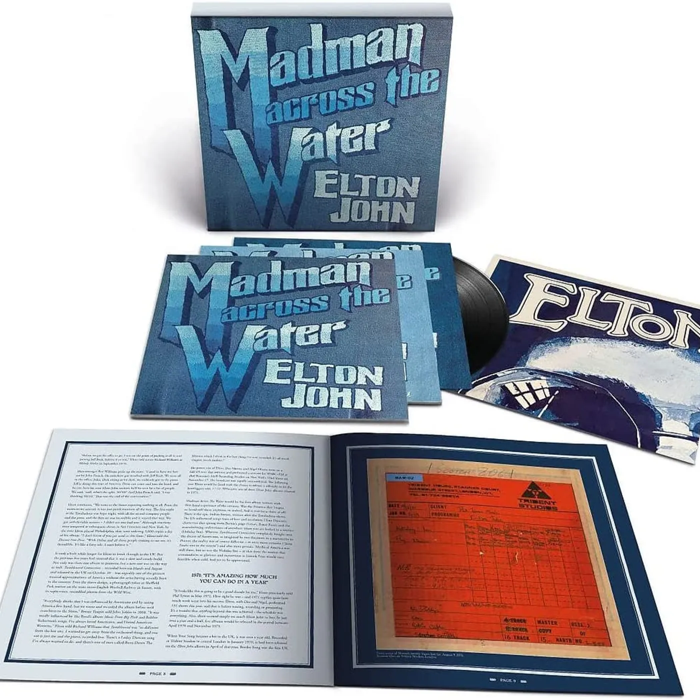 Elton John - Madman Across The Water (50th anniversary) 4LP box