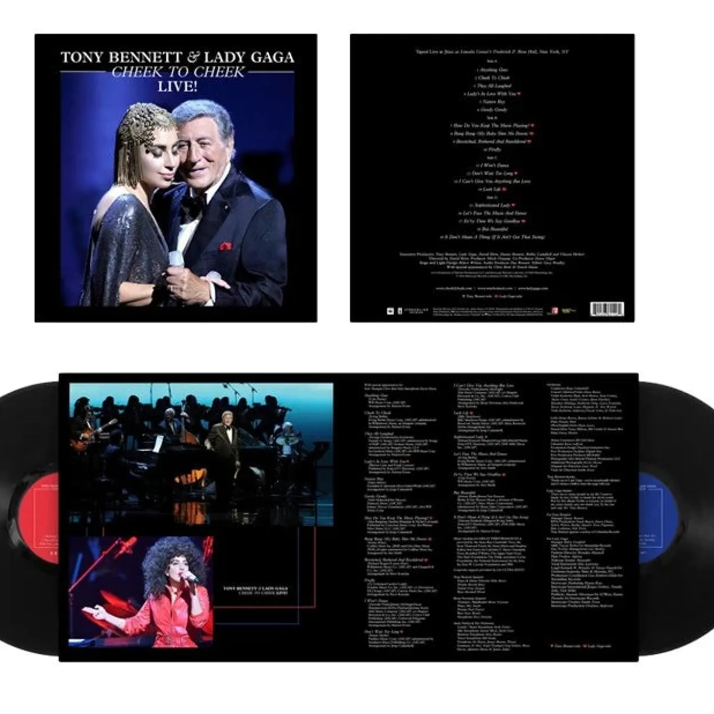 Tony Bennett & Lady Gaga Tony Bennet, Lady Gaga - Cheek To Cheek Live
