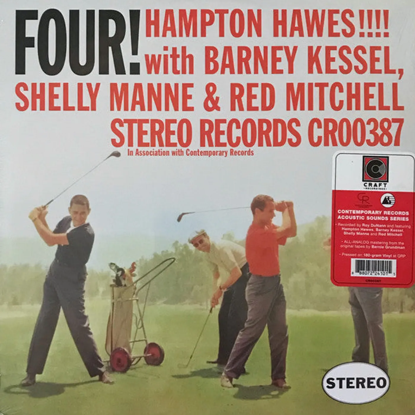 Hampton Hawes, Berney Kassel, Shelly Manne & Red Mitchell  - Four! (Acoustic Sounds series)