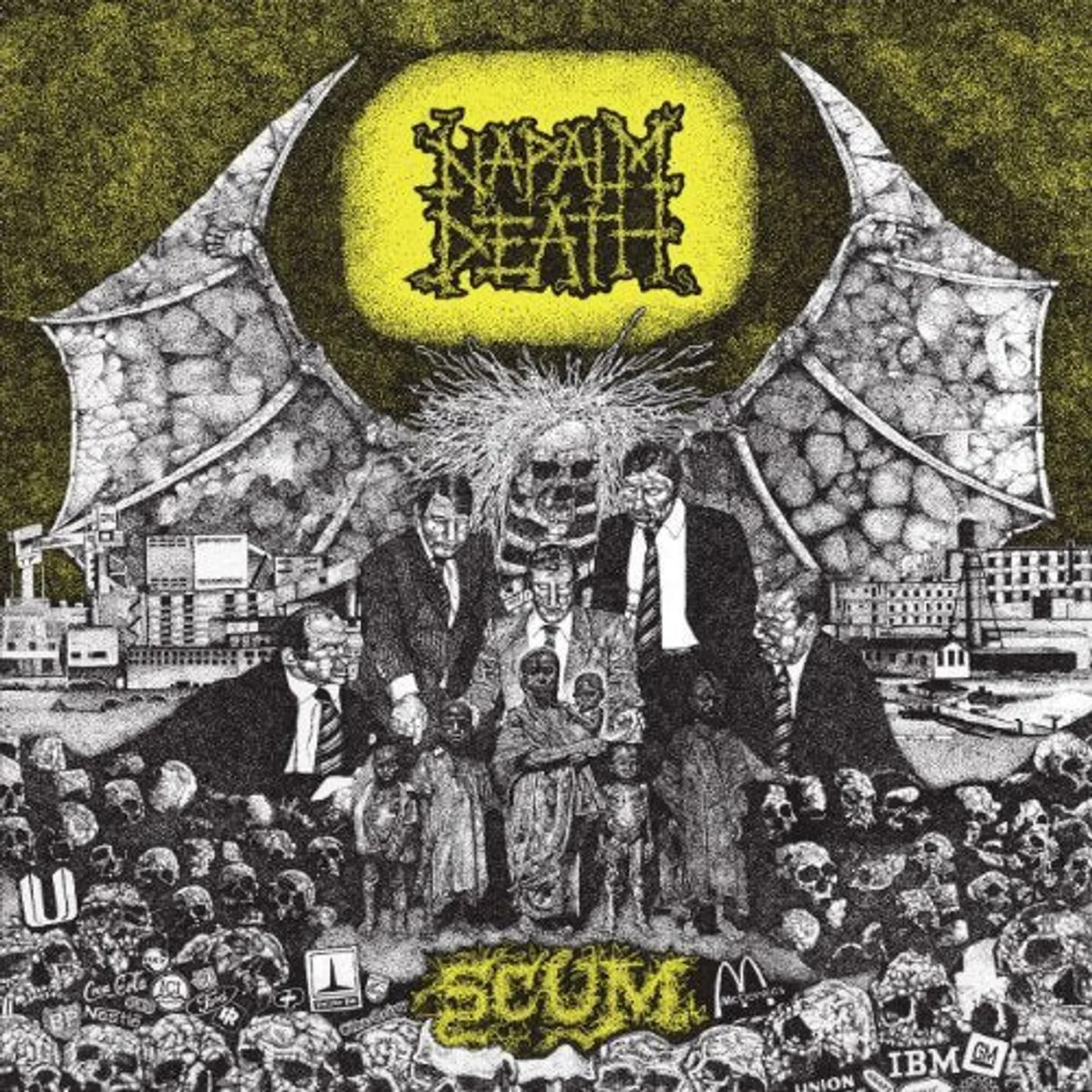  Napalm Death - Scum Vinyl Record