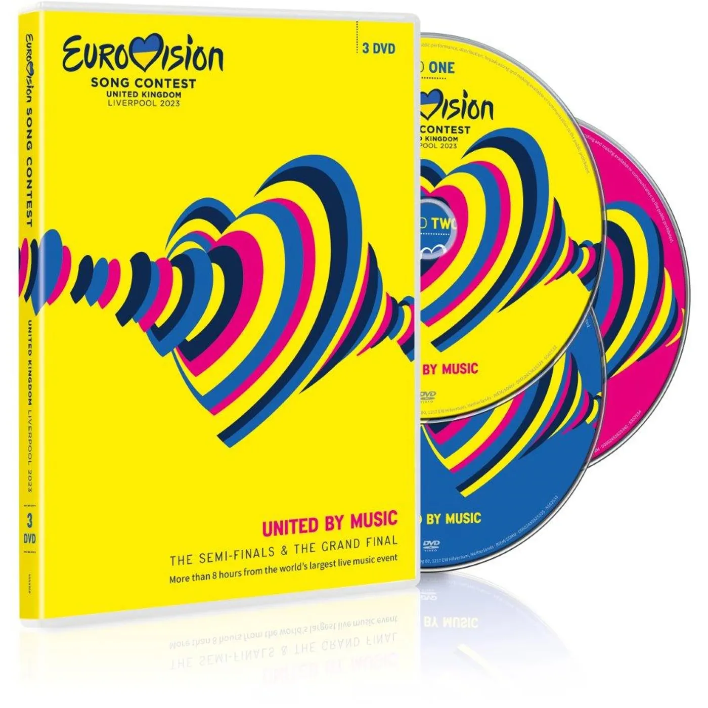 ýmsir - Eurovision 2023 Liverpool 3DVD