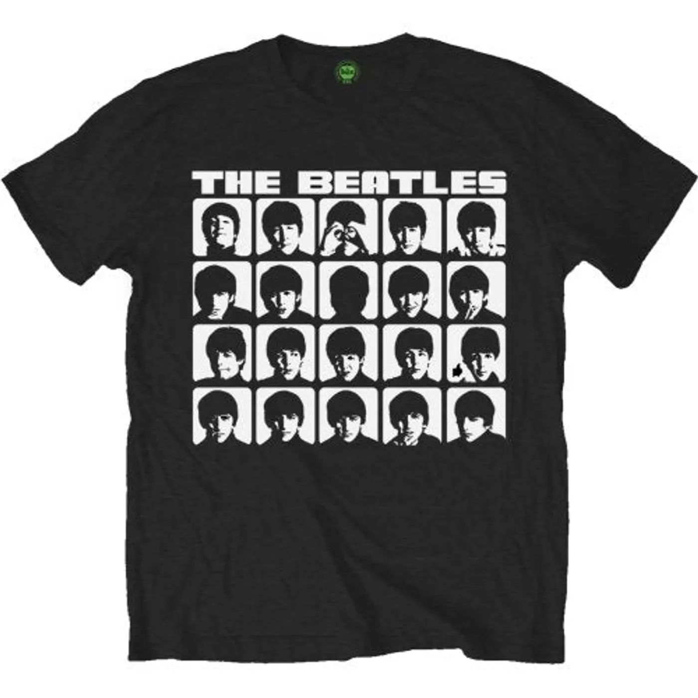 The Beatles- T-Shirt - Hard Days Night Faces Mono (Bolur)