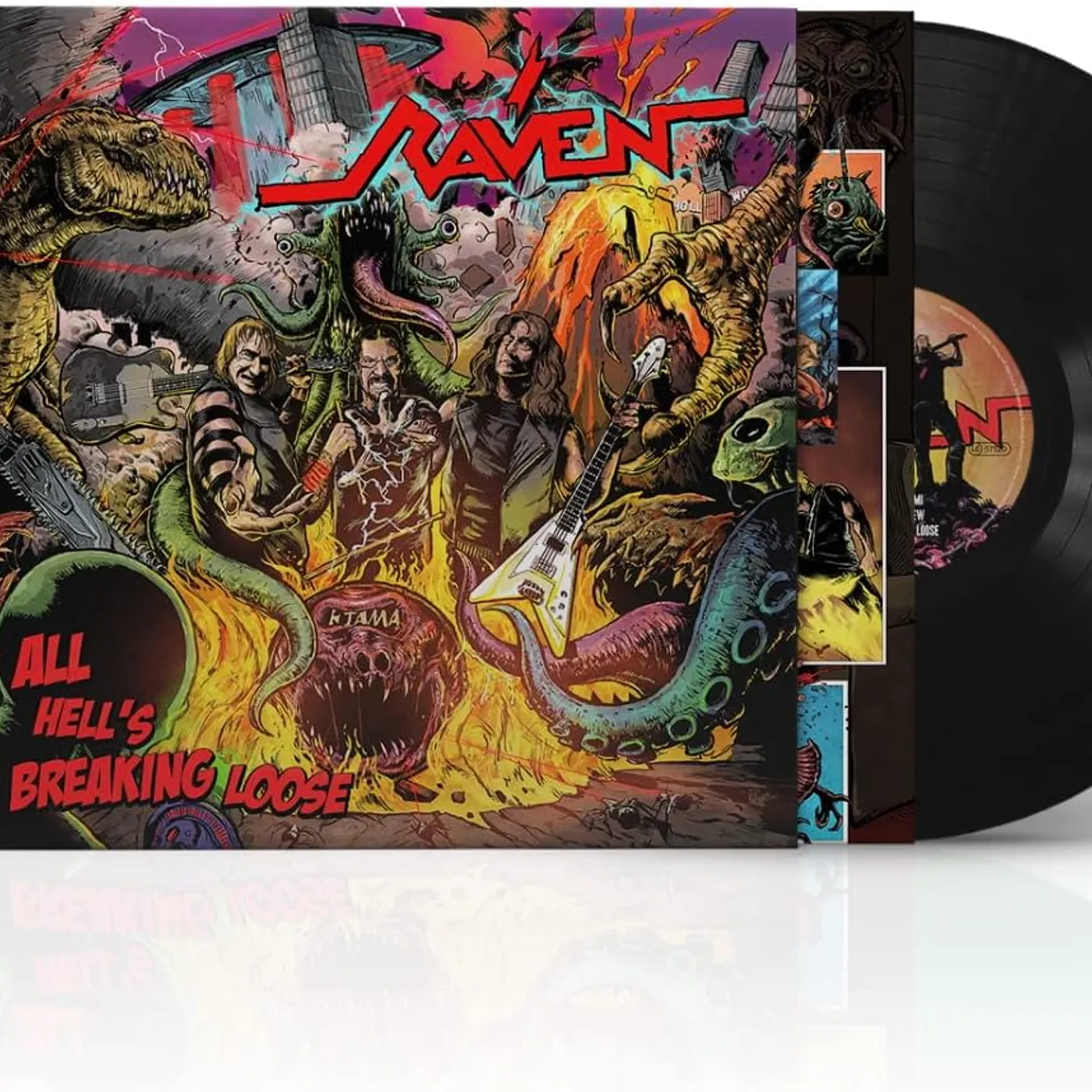 Raven - All Hell's Breaking Loose