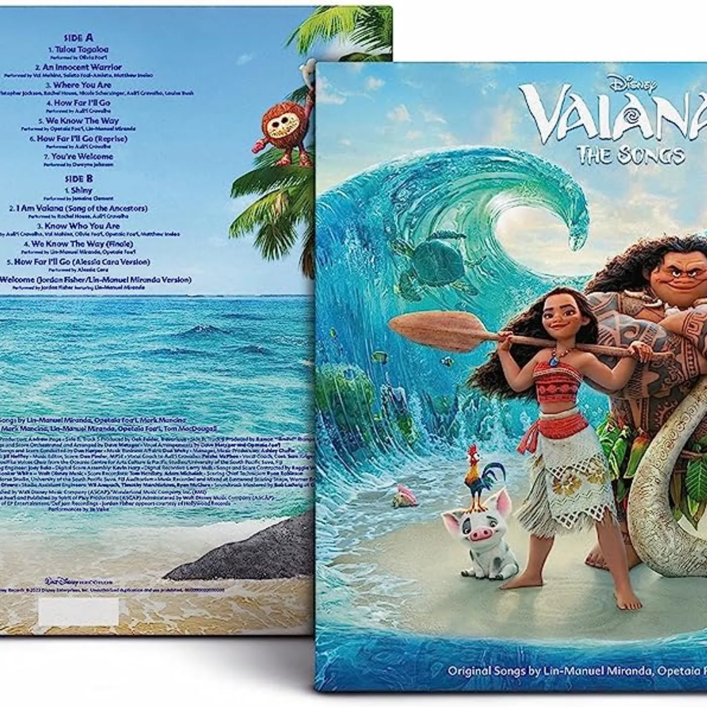 OST úr kvikmynd - Vaiana:The Songs