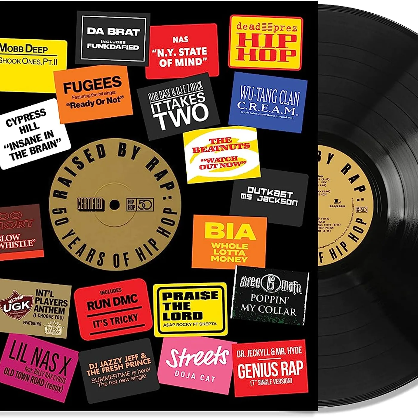 ýmsir - Raised By Rap: 50 Years of Hip Hop