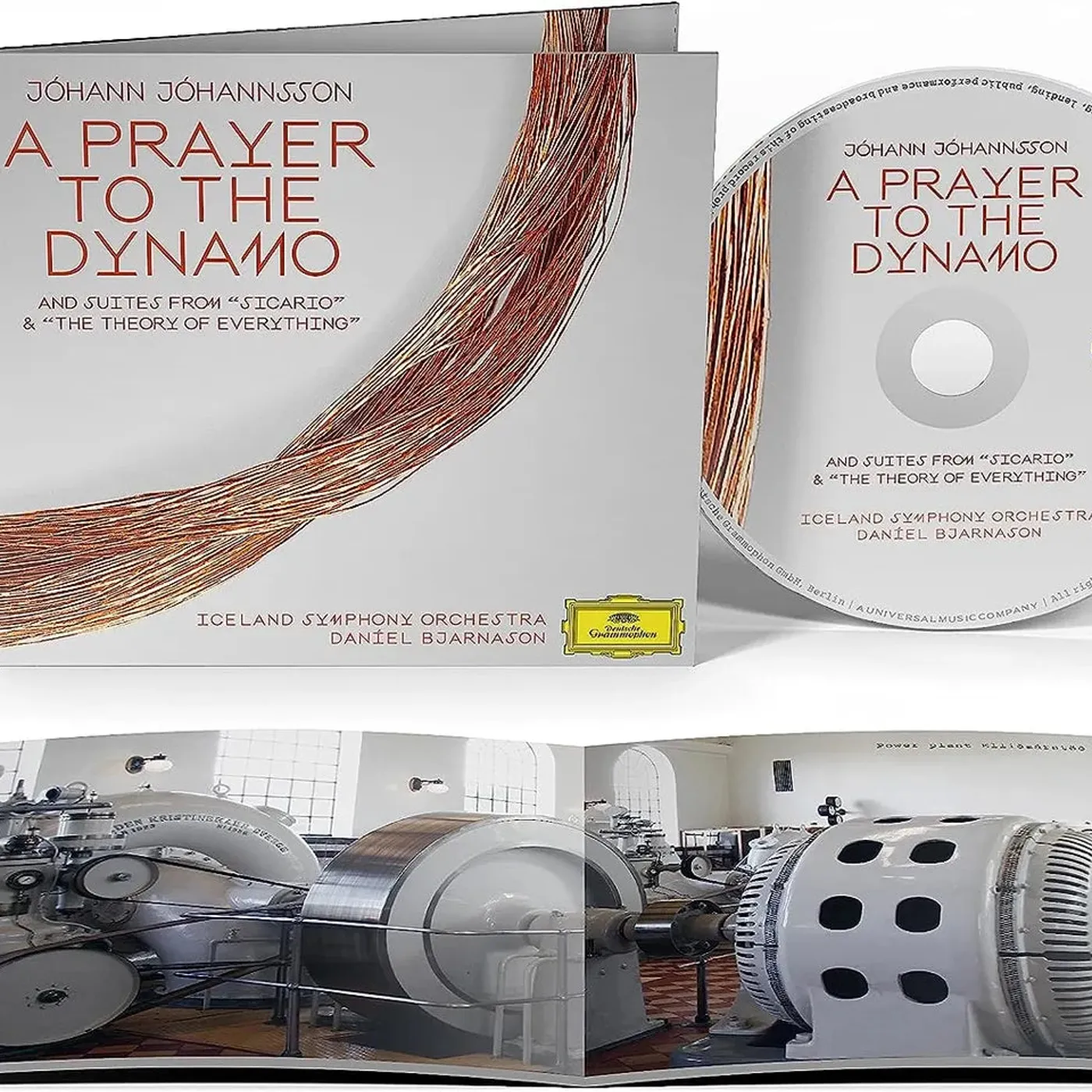 Daníel Bjarnason, Sinfóníuhljómsveit Íslands - Jóhann Jóhannsson: A Prayer To The Dynamo: Suites From Sicario & Theory Of Everything CD