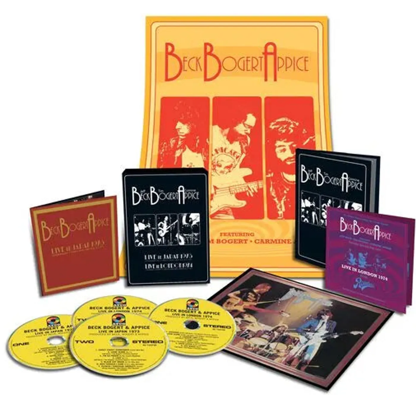 Beck, Bogert, Appice - Live in Japan '73 & London '74 CD