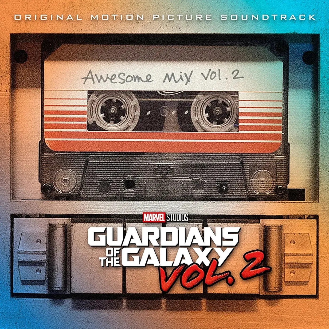 Ýmsir úr kvikmynd - Guardians of the Galaxy Vol. 2: Awesome mix Marbled orange (Vinyl)