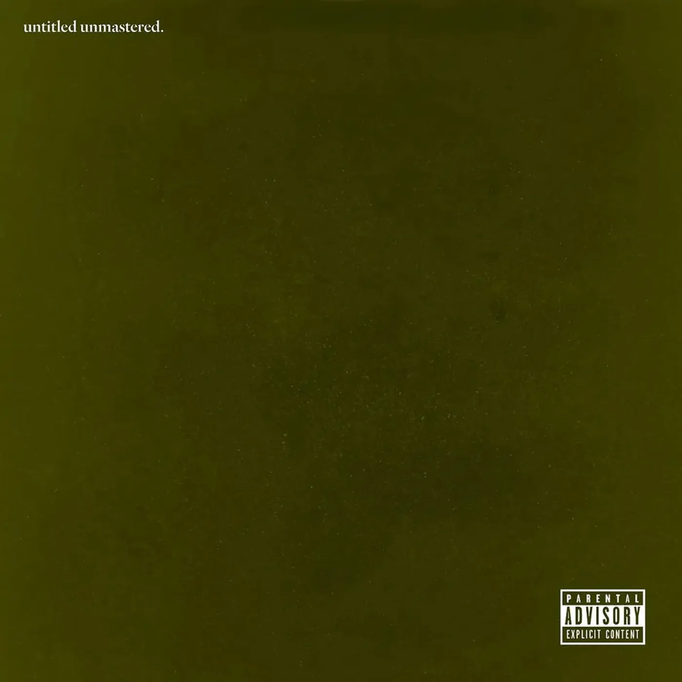 Kendrick Lamar - Untitled. Unmastered.