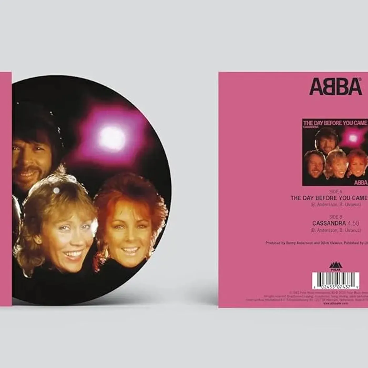 Abba - The Day Before You Came 7" 2023 Picture