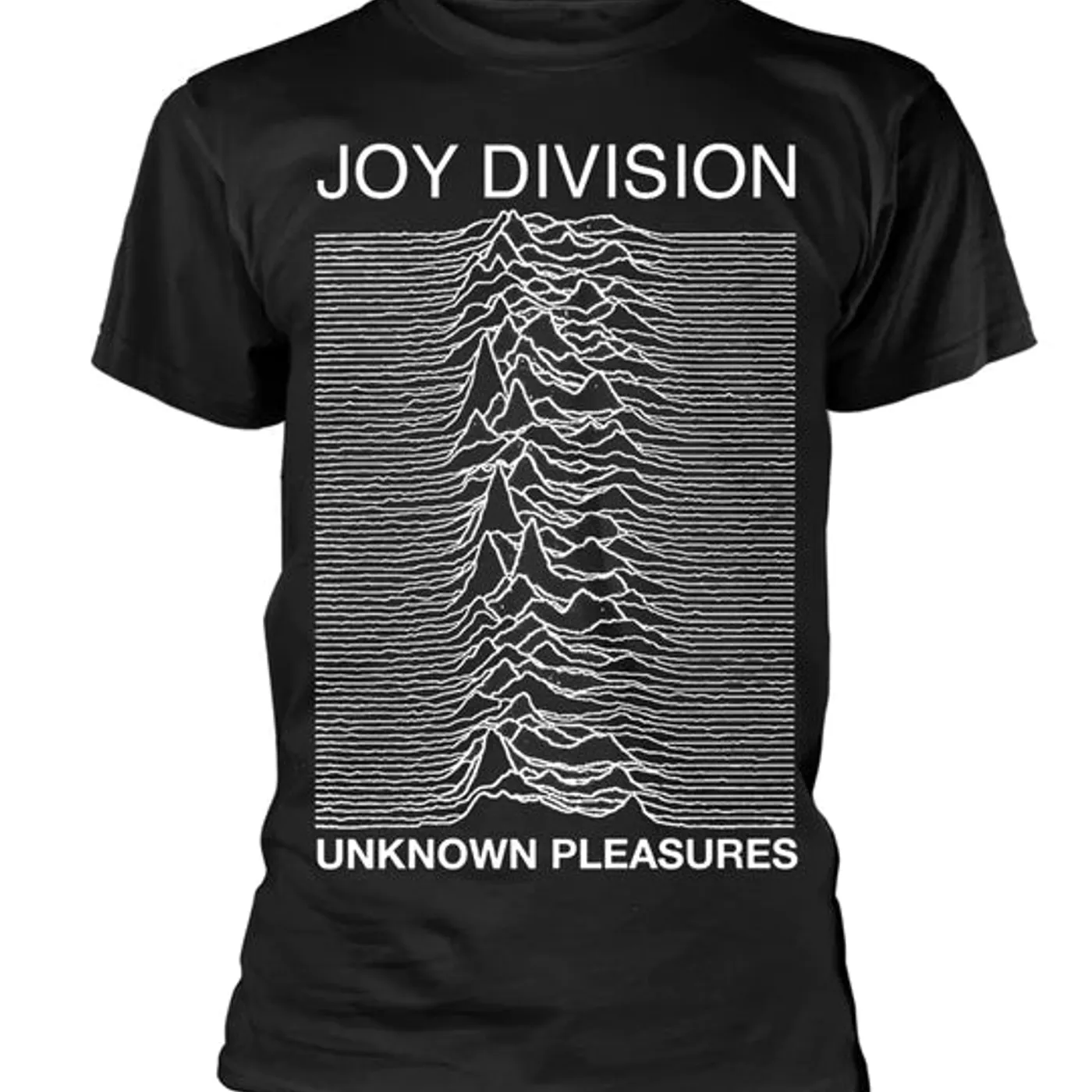 Joy Division - T-Shirt - Unknown Pleasures Black (Bolur)
