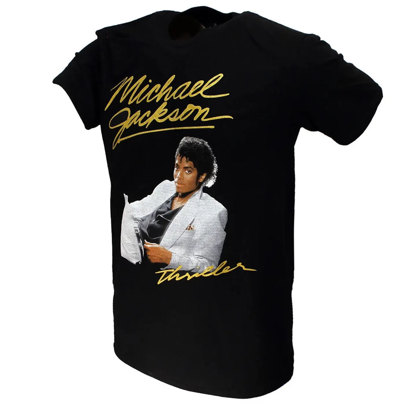 Michael Jackson - T-Shirt  MichaelJackson Thriller White Suit (Bolur)