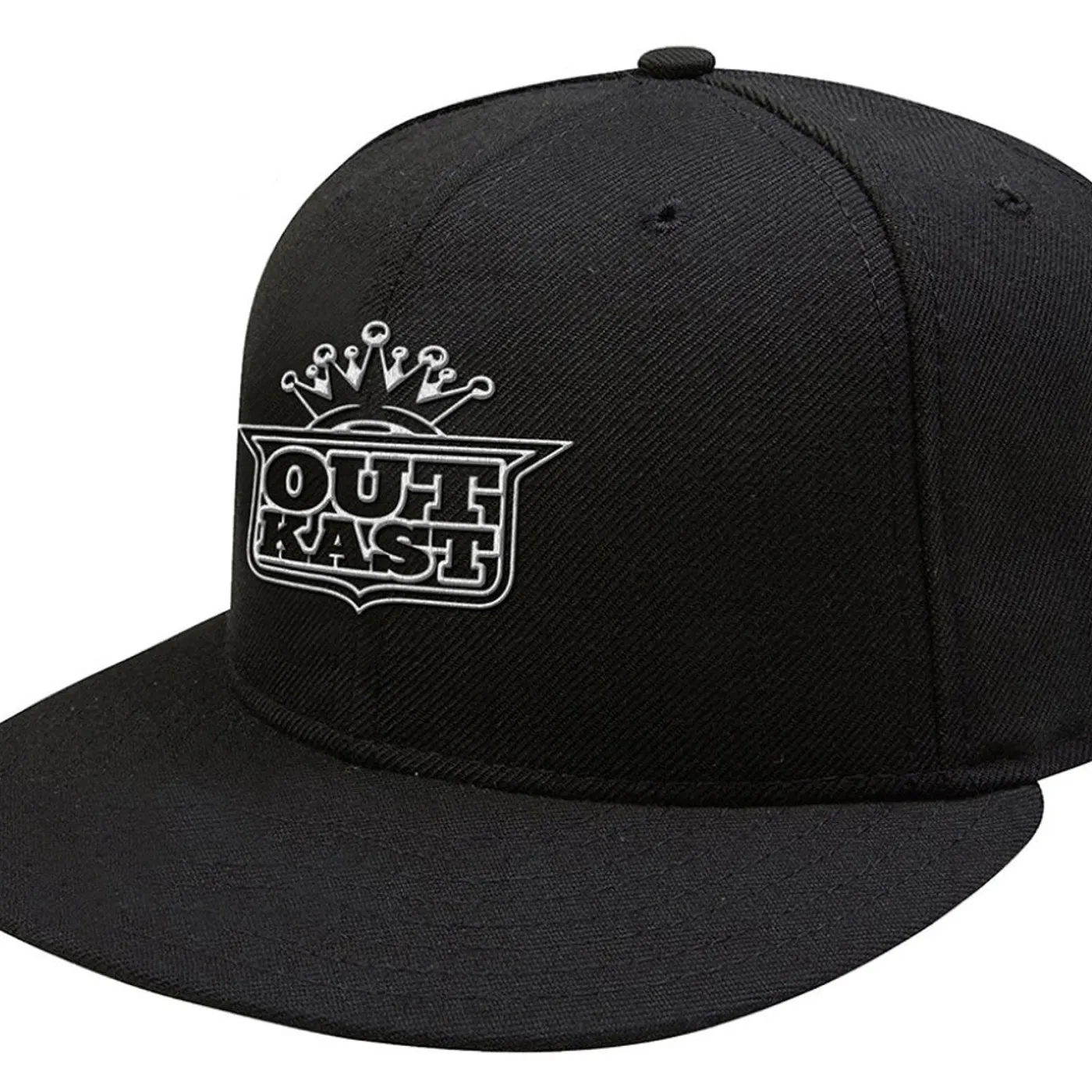Outkast - Baseball Cap Outkast White Imperial Crown Logo Derhúfa