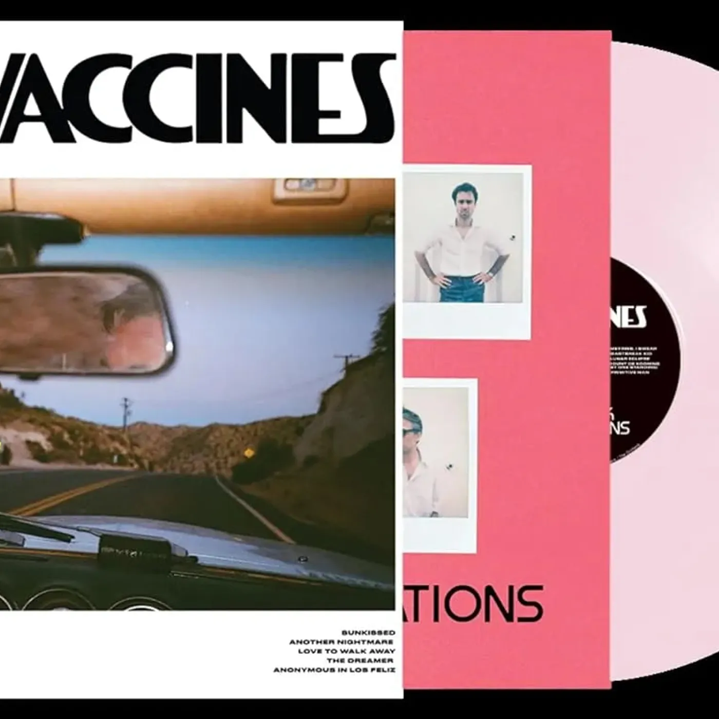 The Vaccines Pick-Up Full of Pink Carnations