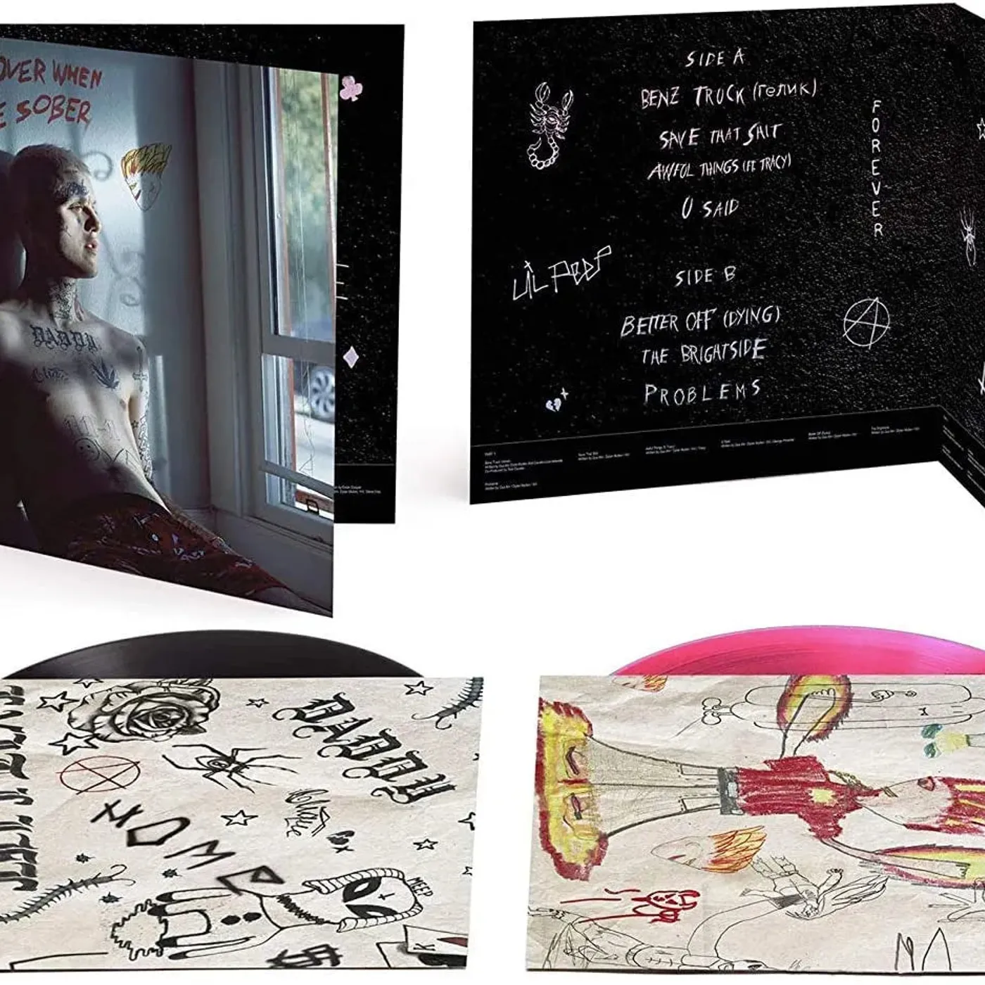 Lil Peep - Come Over When Your're Sober part 1+2 (Vinyl)