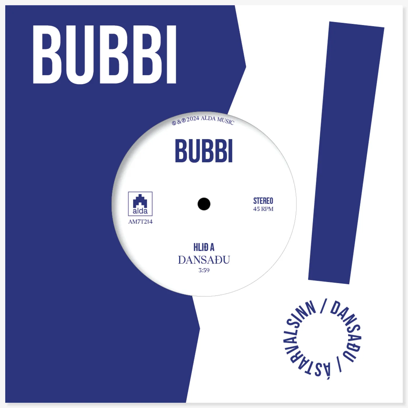 Bubbi Morthens Bubbi - Dansaðu / Ástarvalsinn (7")