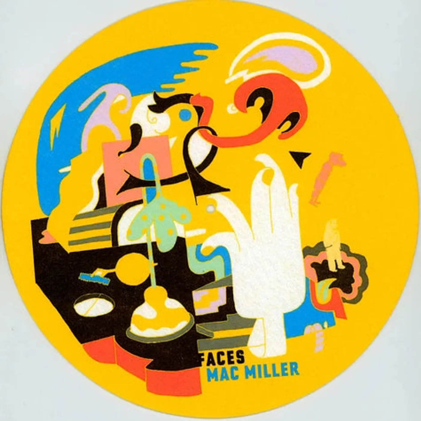 Mac Miller - Slipmat - Mac Miller Faces