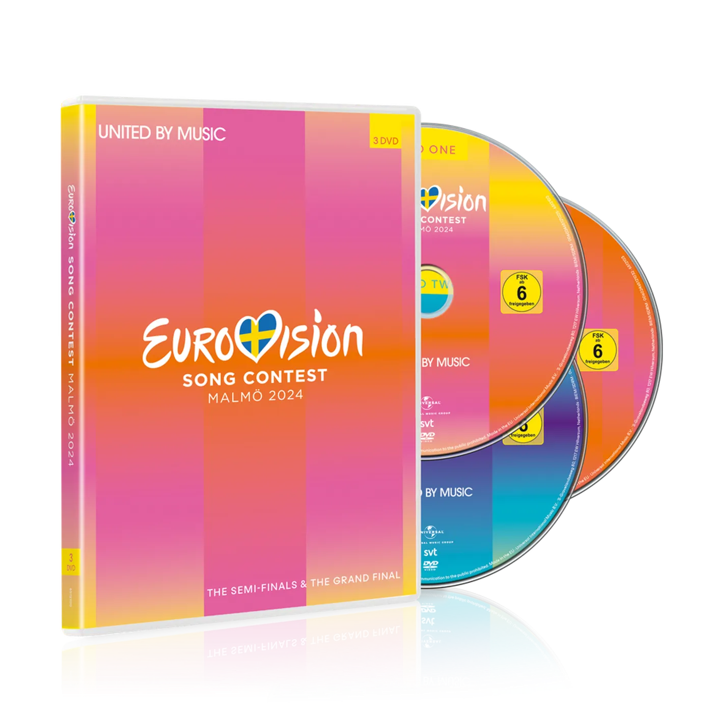 Ýmsir - Eurovision 2024 Malmö 3DVD