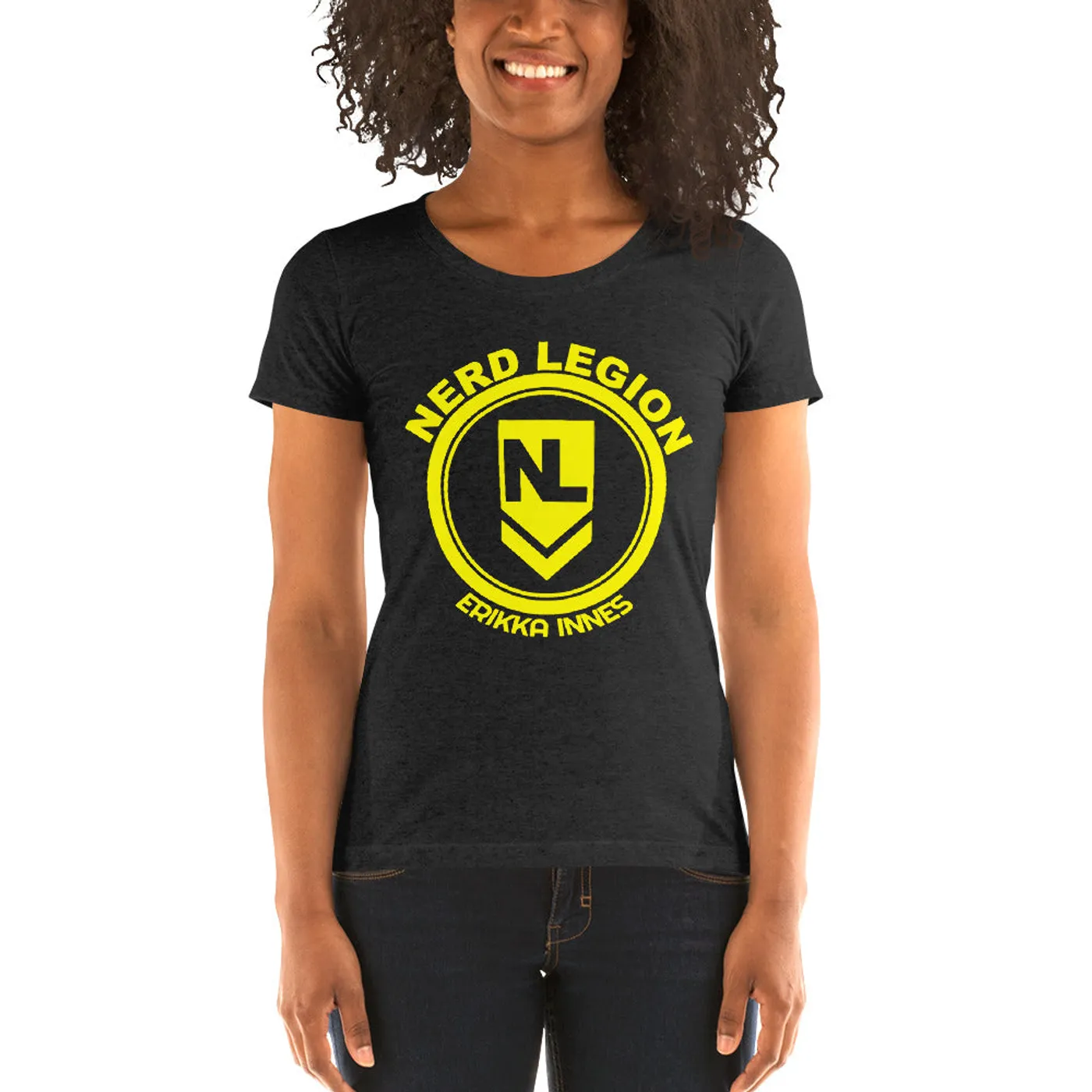 Erikka Innes Ladies' Nerd Legion t-shirt