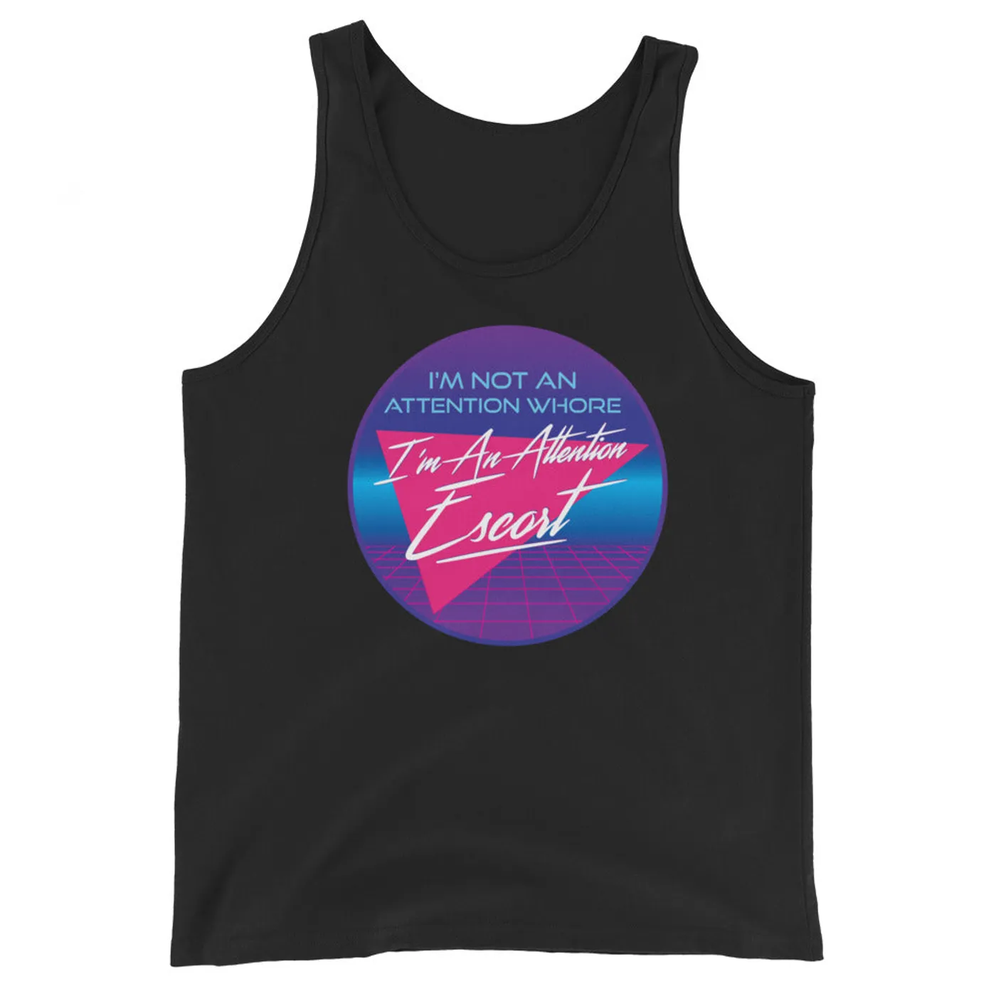 Erikka Innes I'm not an attention whore unisex tank top