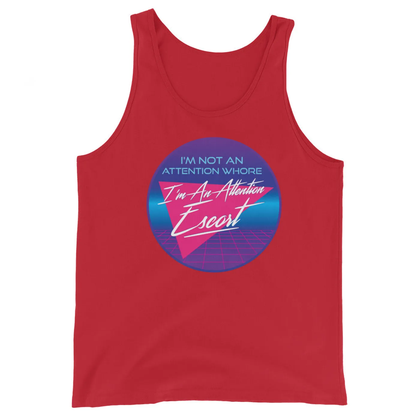 Erikka Innes I'm not an attention whore unisex tank top