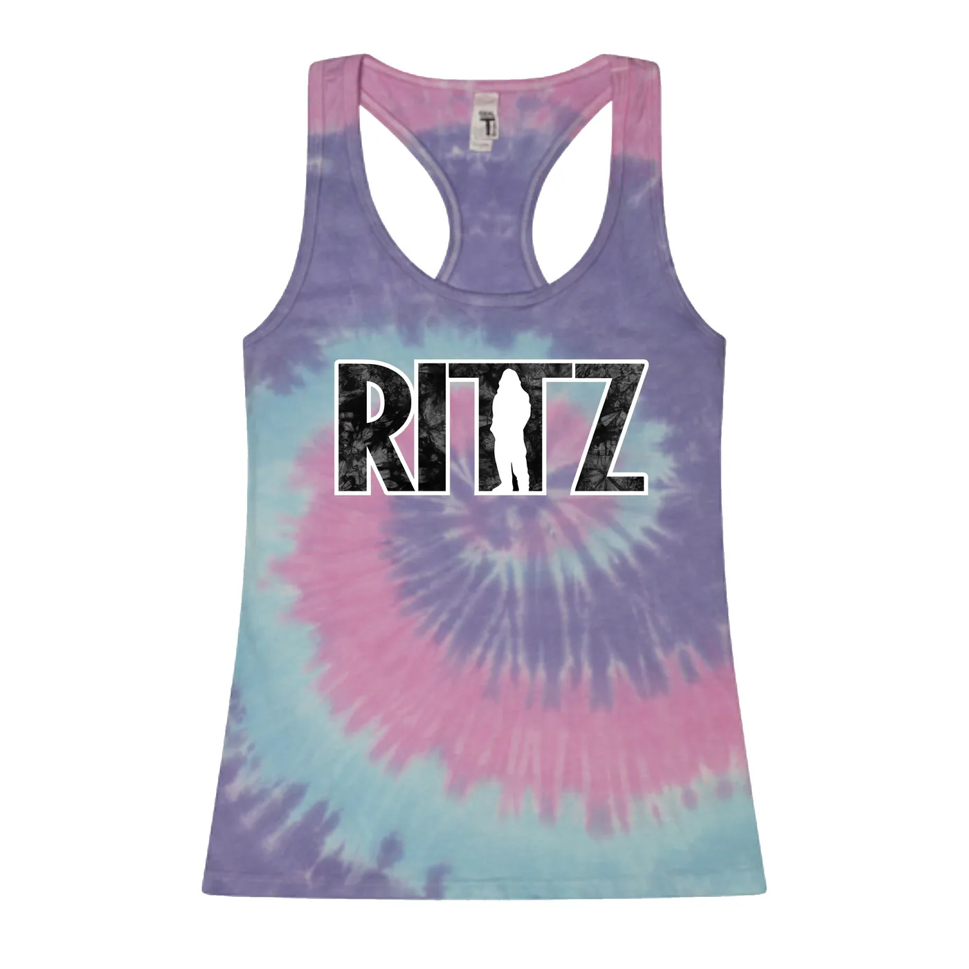 Rittz Tie Dye Women's Racerback Tank