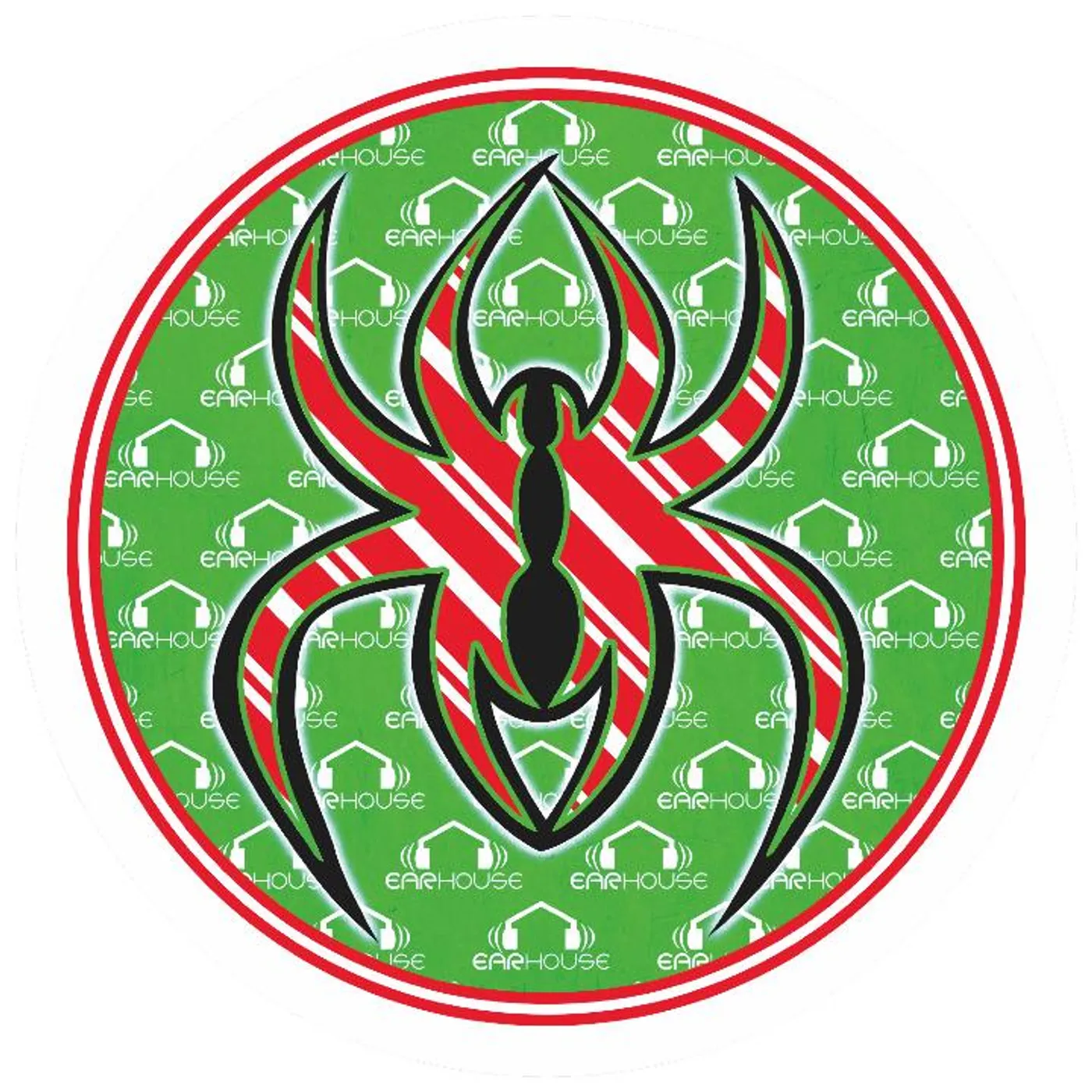 Krizz Kaliko Spider K Ceramic Ornament