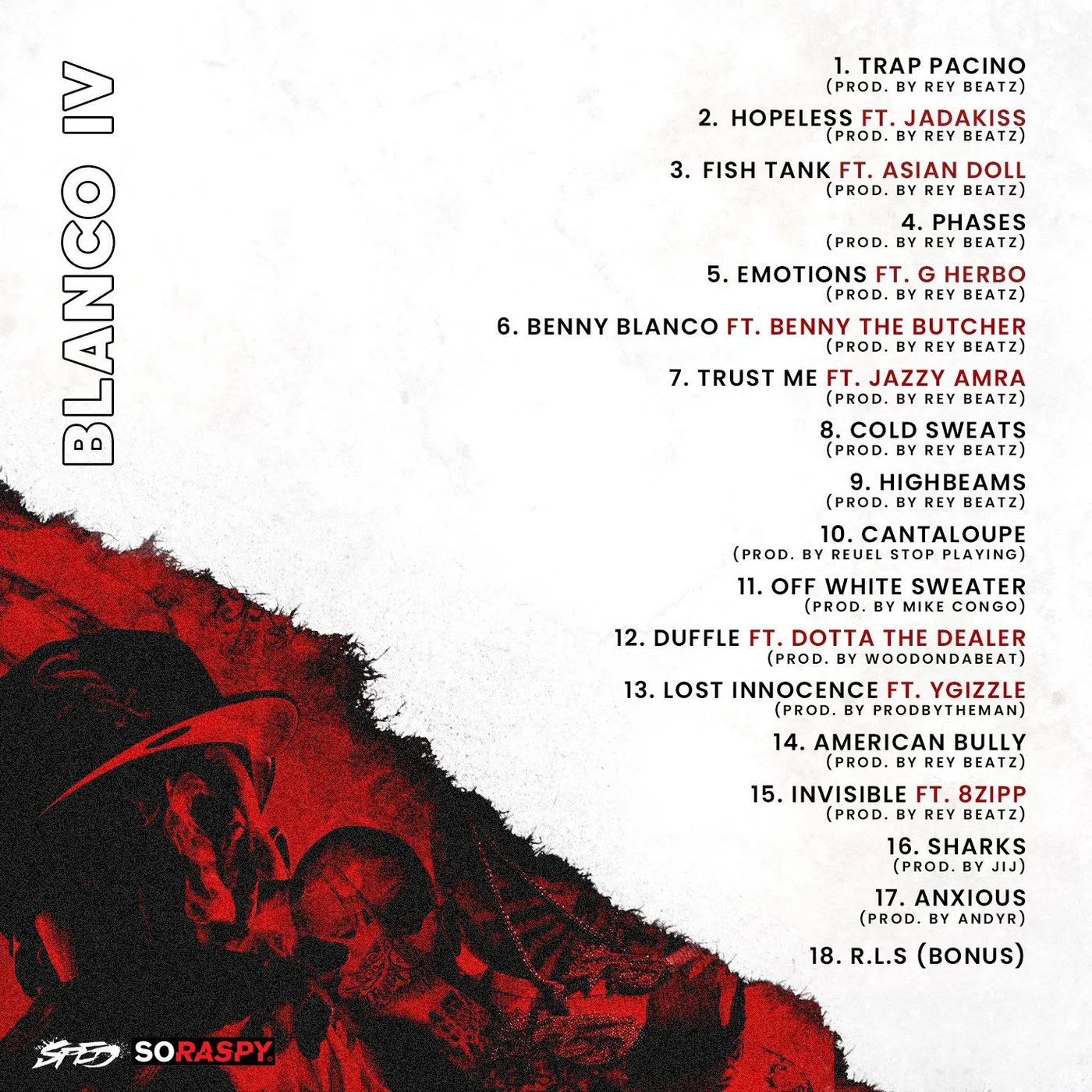 Millyz Blanco 4 (Physical CD), Includes Extra Song Not On Streaming