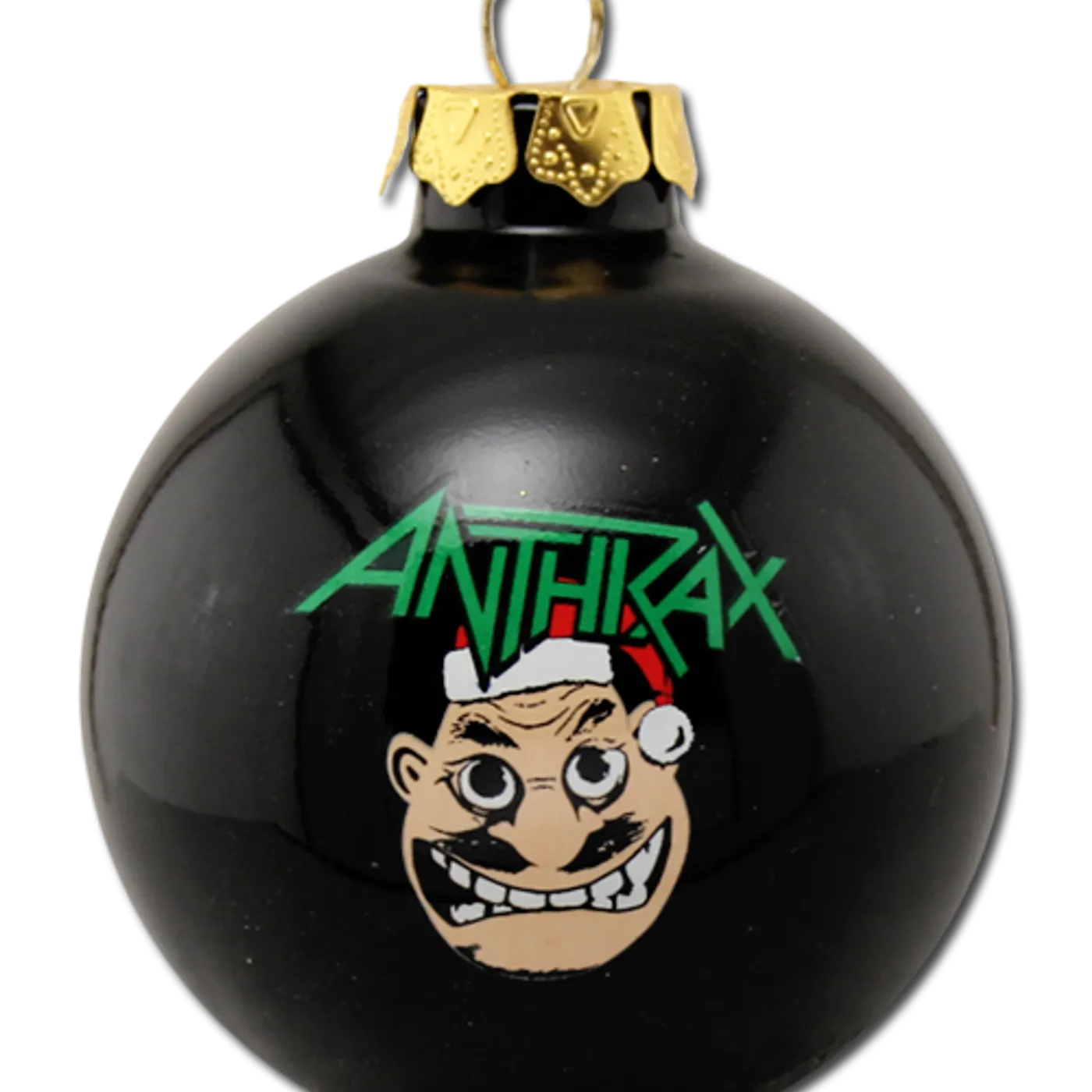 Anthrax NOTMAN SANTA HOLIDAY BALL ORNAMENT