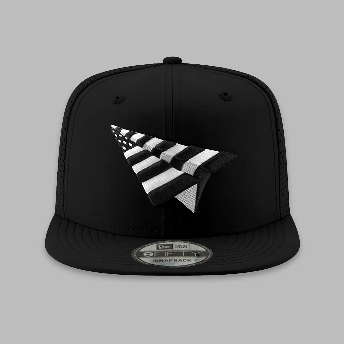 JAY-Z Perforated Black "On The Run II" High Crown 9Fifty Snapback Hat
