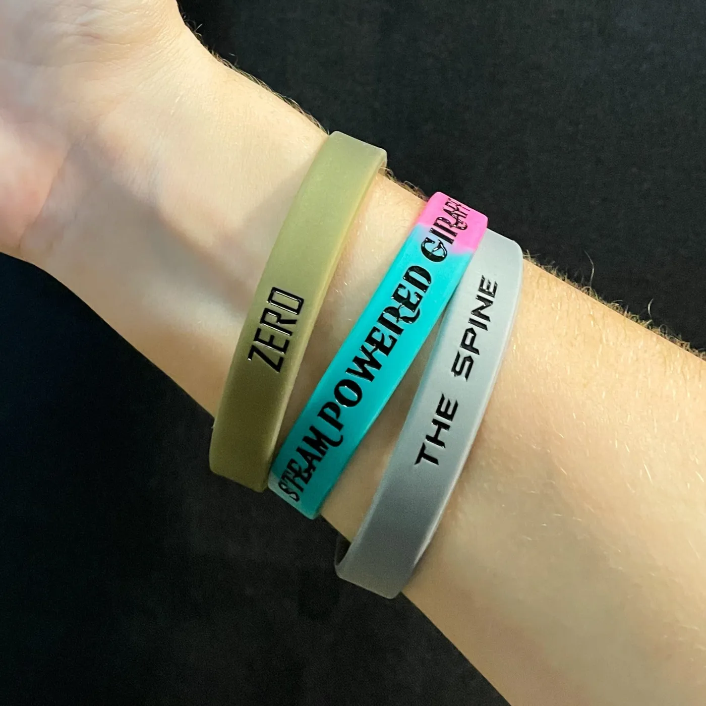 Steam Powered Giraffe Robot Wristbands