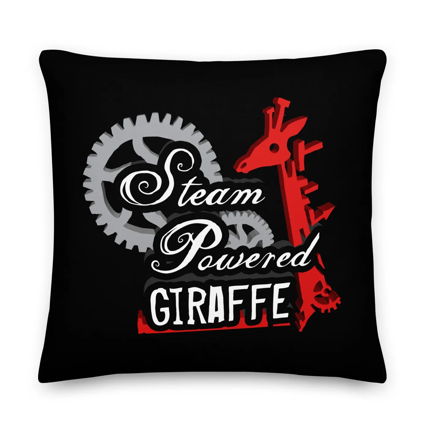 Steam Powered Giraffe SPG Logo Pillow