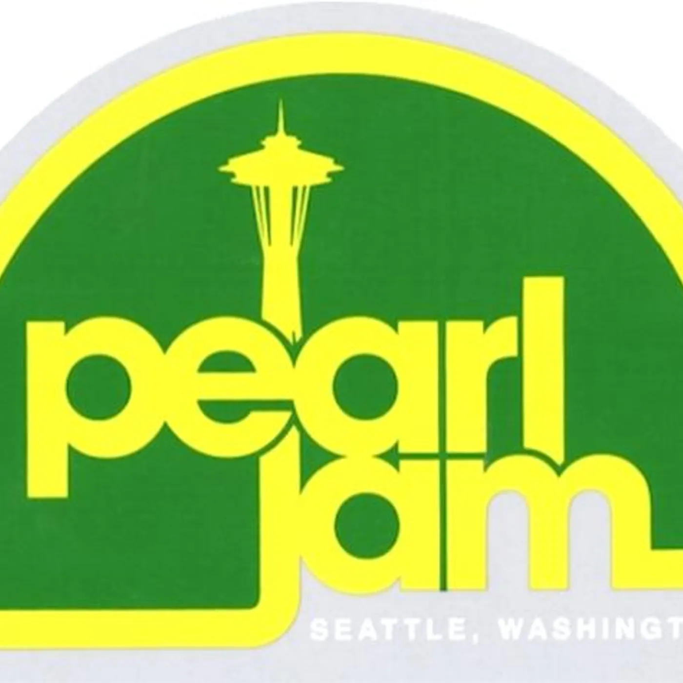 Pearl Jam NEEDLE STICKER