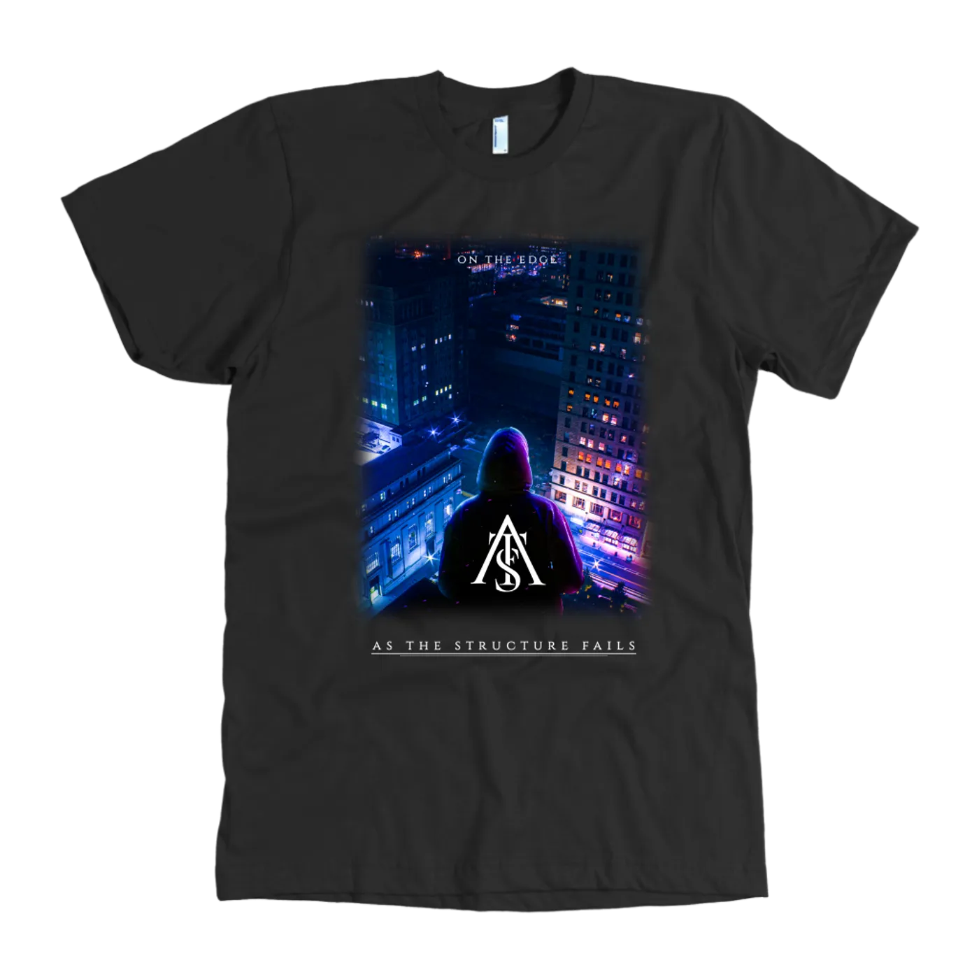 As The Structure Fails American Apparel - On The Edge Tee