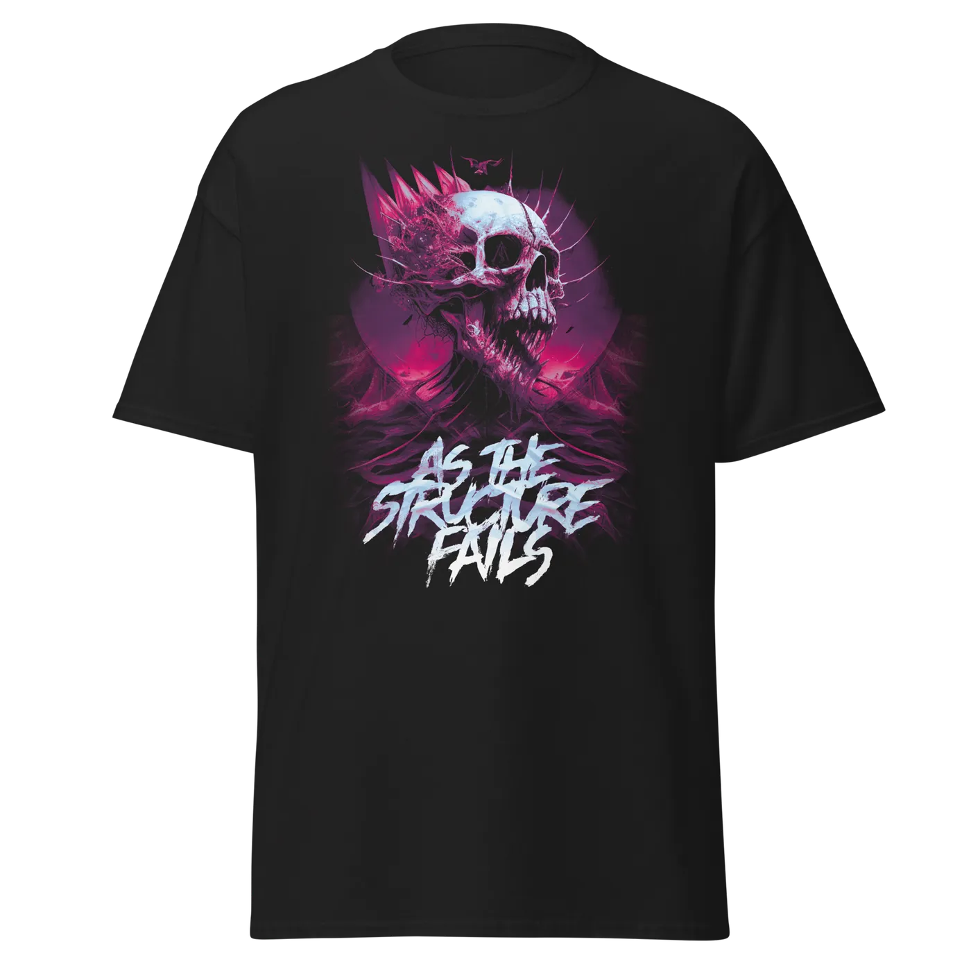As The Structure Fails The Skull Tee (Up to 5XL)