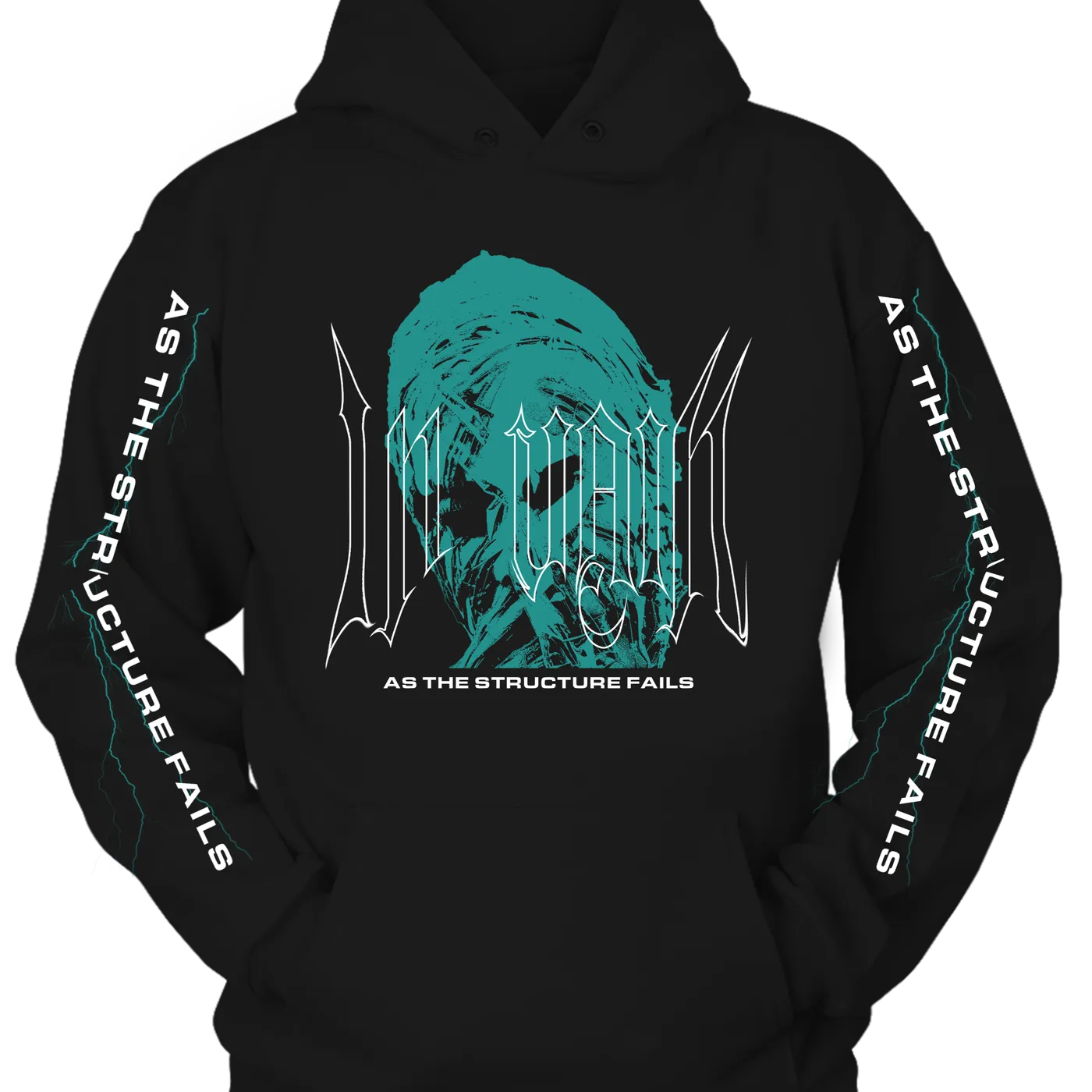 As The Structure Fails "In Vain" Hoodie (SMALL & LARGE Remaining)