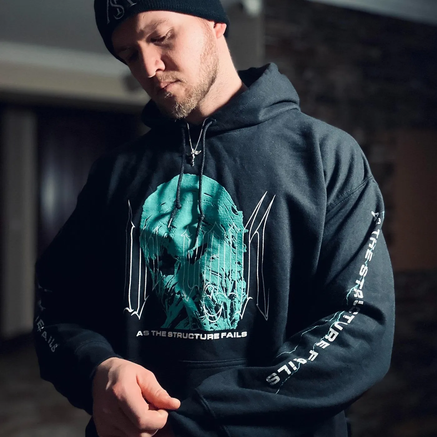 As The Structure Fails "In Vain" Hoodie (SMALL & LARGE Remaining)