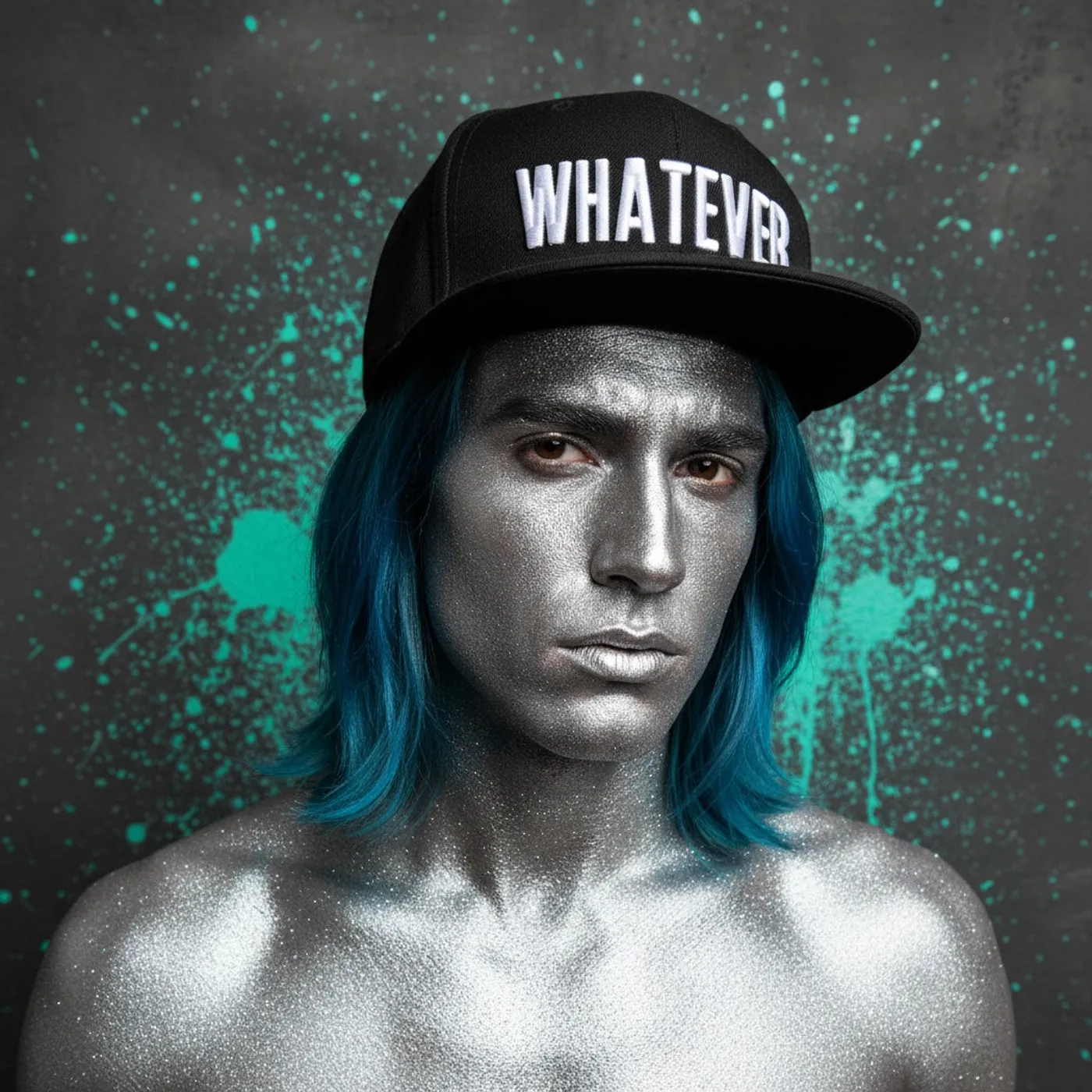 House of Hate Embroidered 'Whatever' Black Snapback