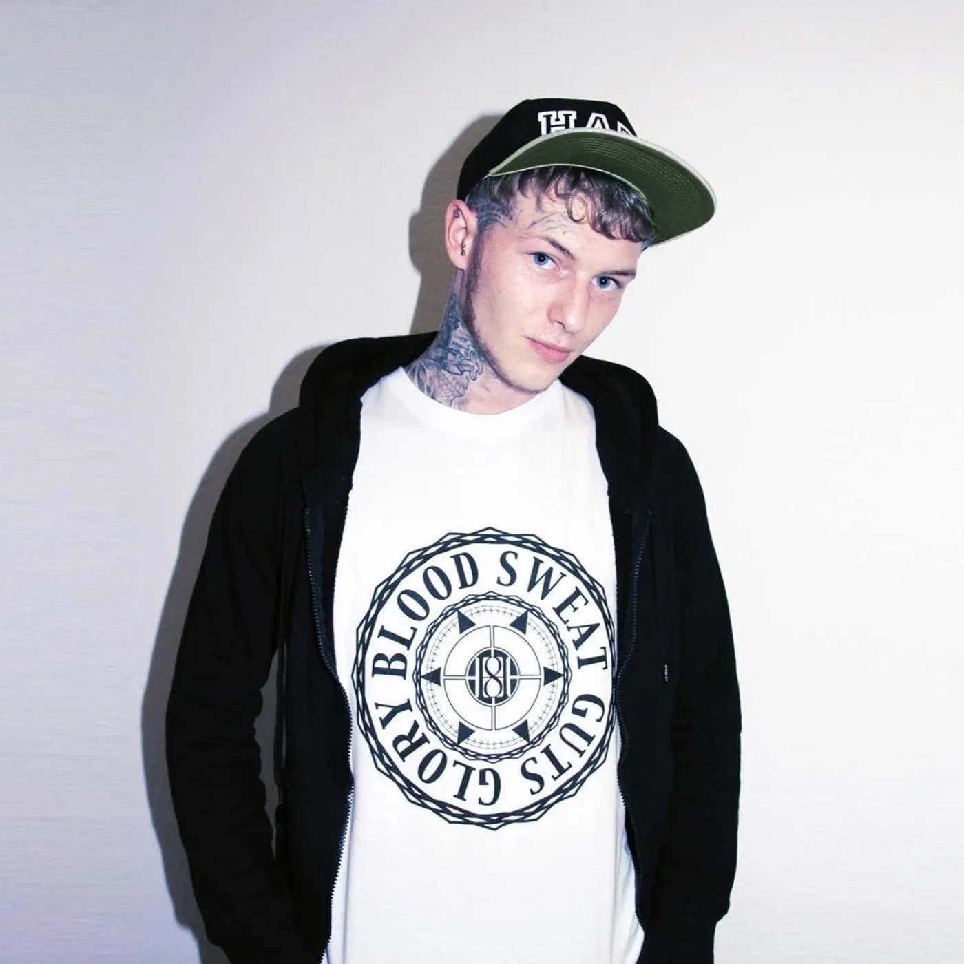 Last Two - House of Hate - “Blood Sweat Guts Glory” T in Black or Grey