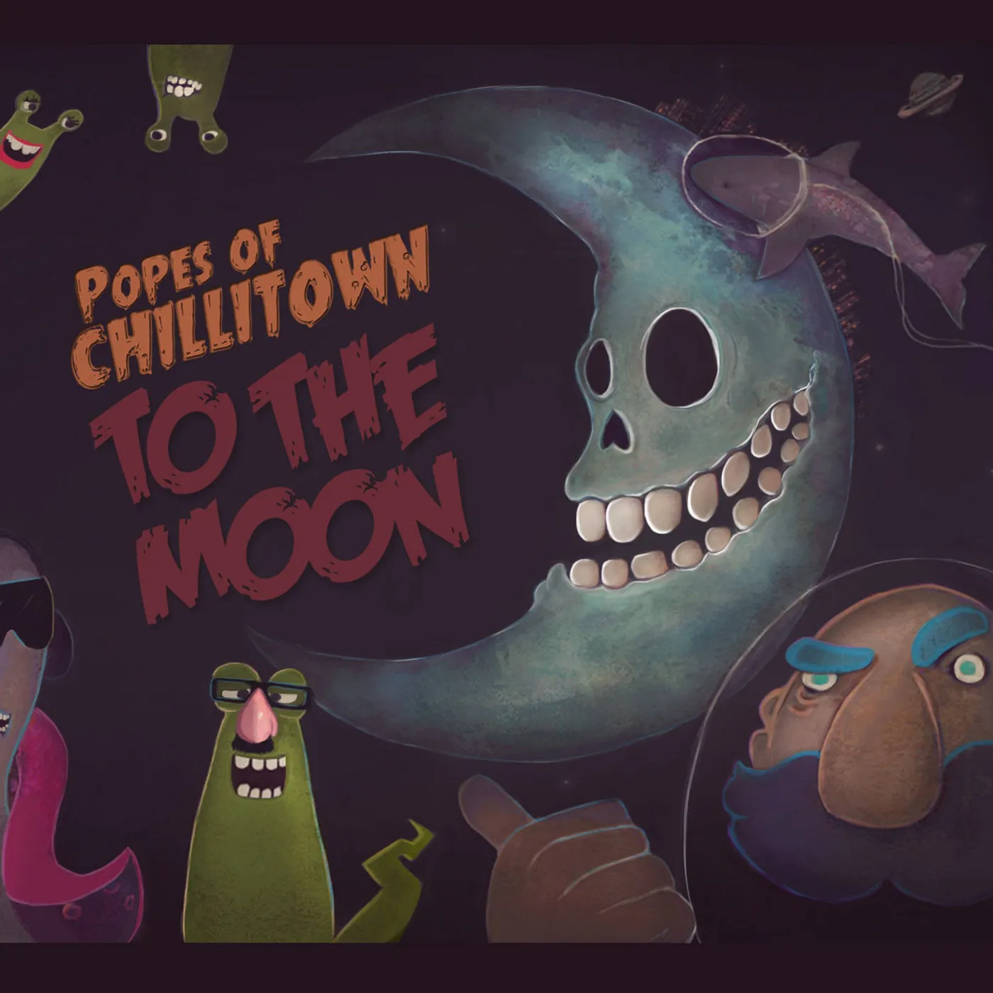Popes Of Chillitown 'To The Moon' CD