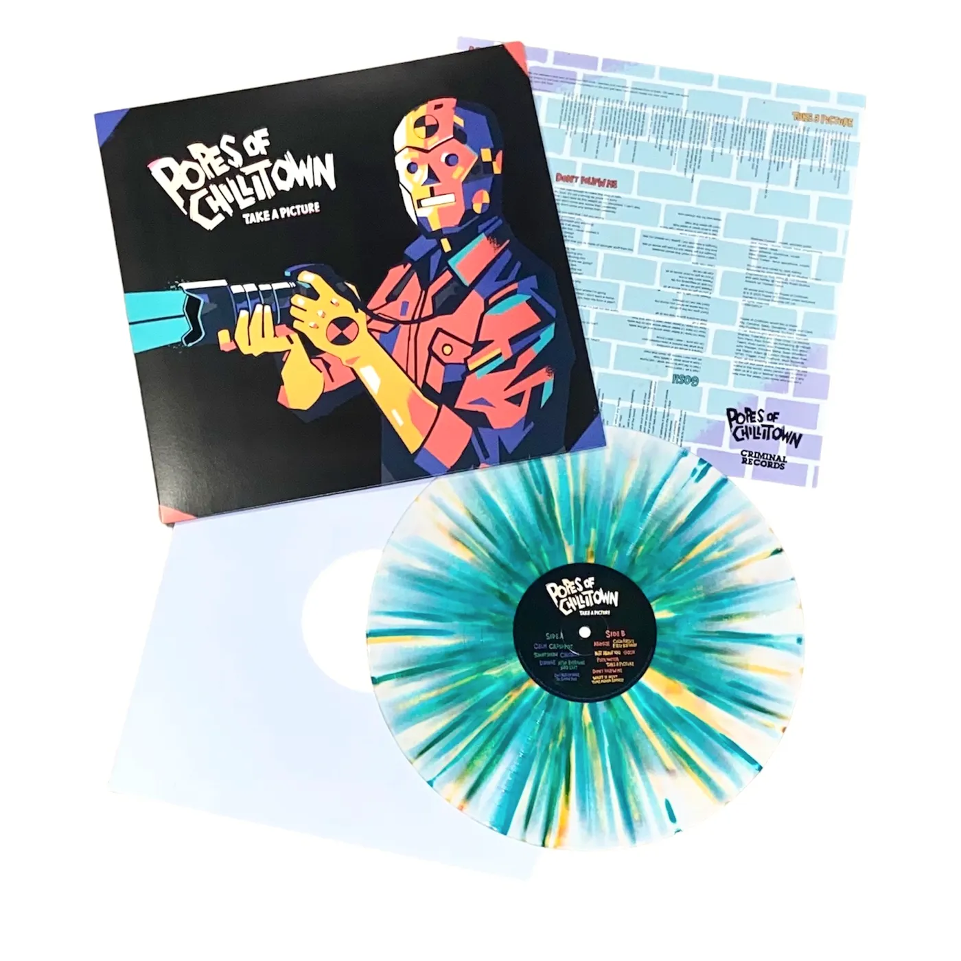 Popes Of Chillitown 'Take A Picture' 12" Splatter Vinyl