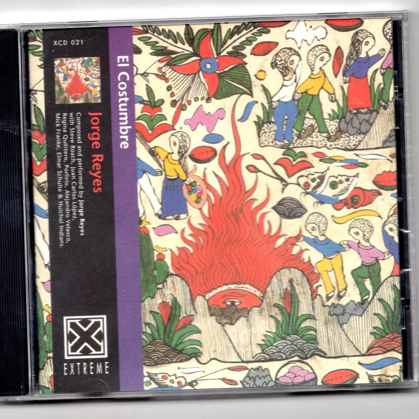 Jorge Reyes ‎– El Costumbre CD