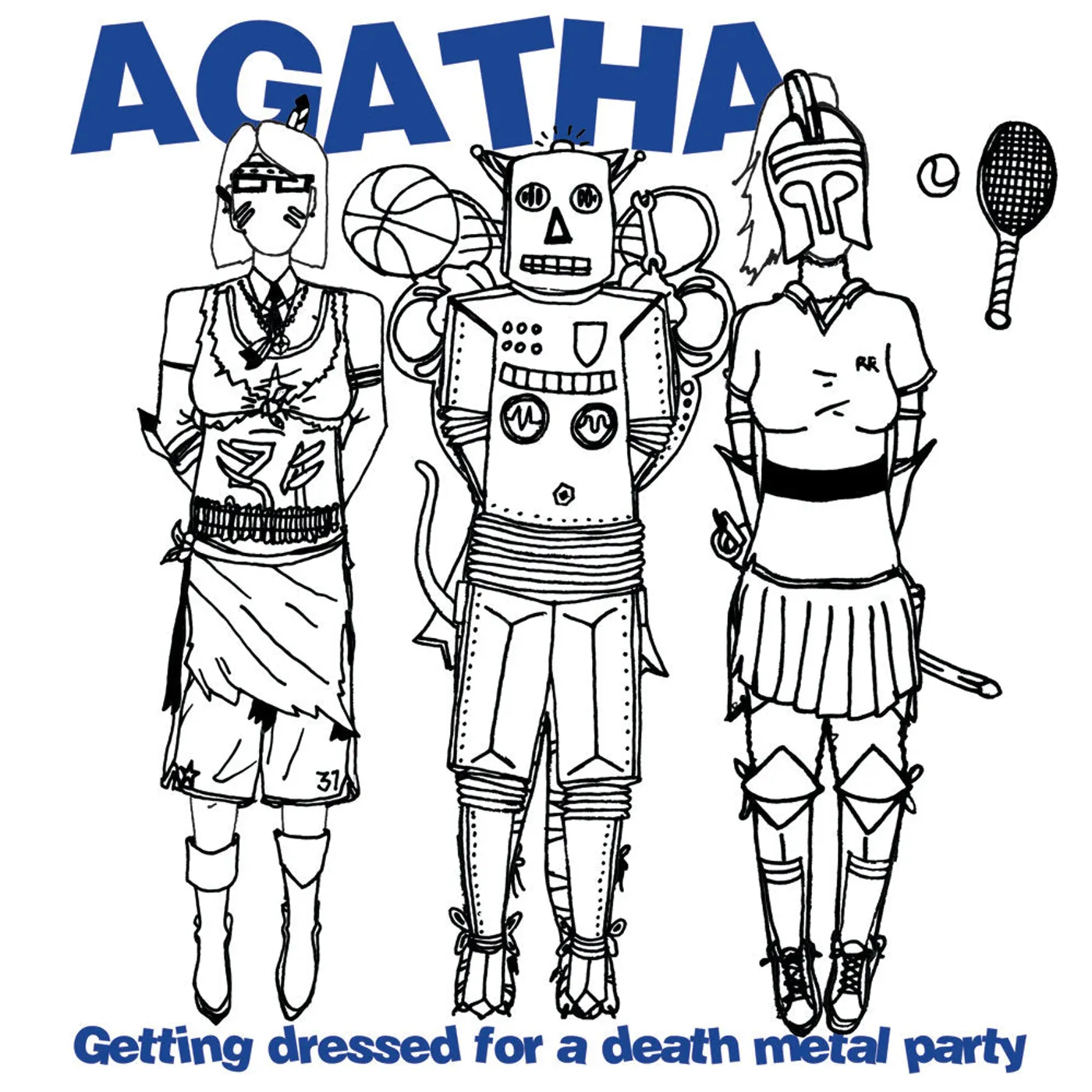 Agatha – Getting Dressed For A Death Metal Party 7"