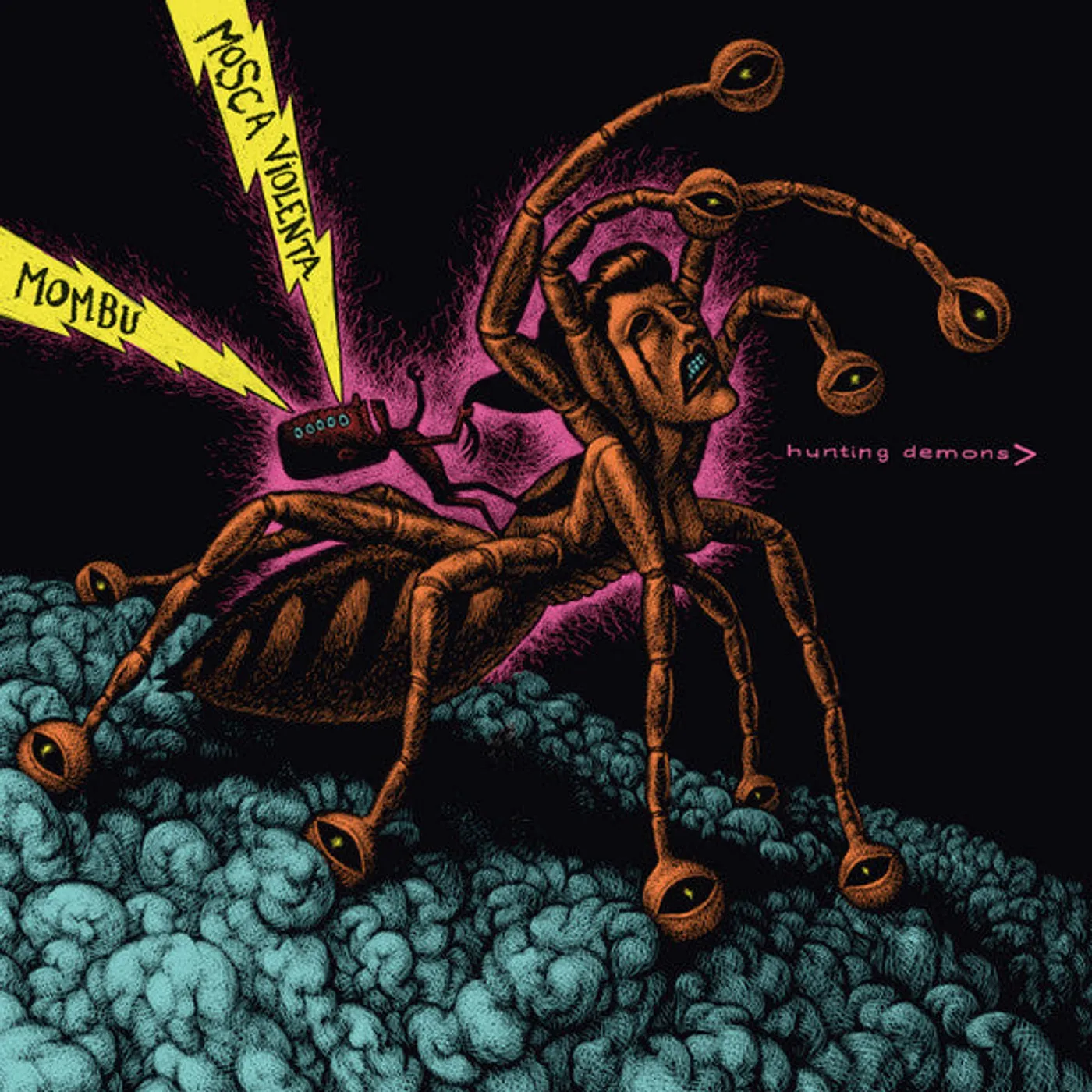 Mosca Violenta, Mombu – Hunting Demons 12"