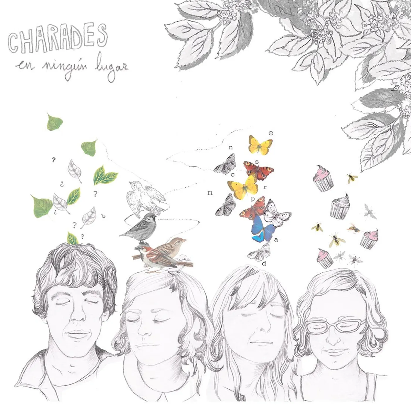 Charades – En Ningún Lugar lp - the edges of the cover have very light wear from shipping to the vendor (Vinyl)