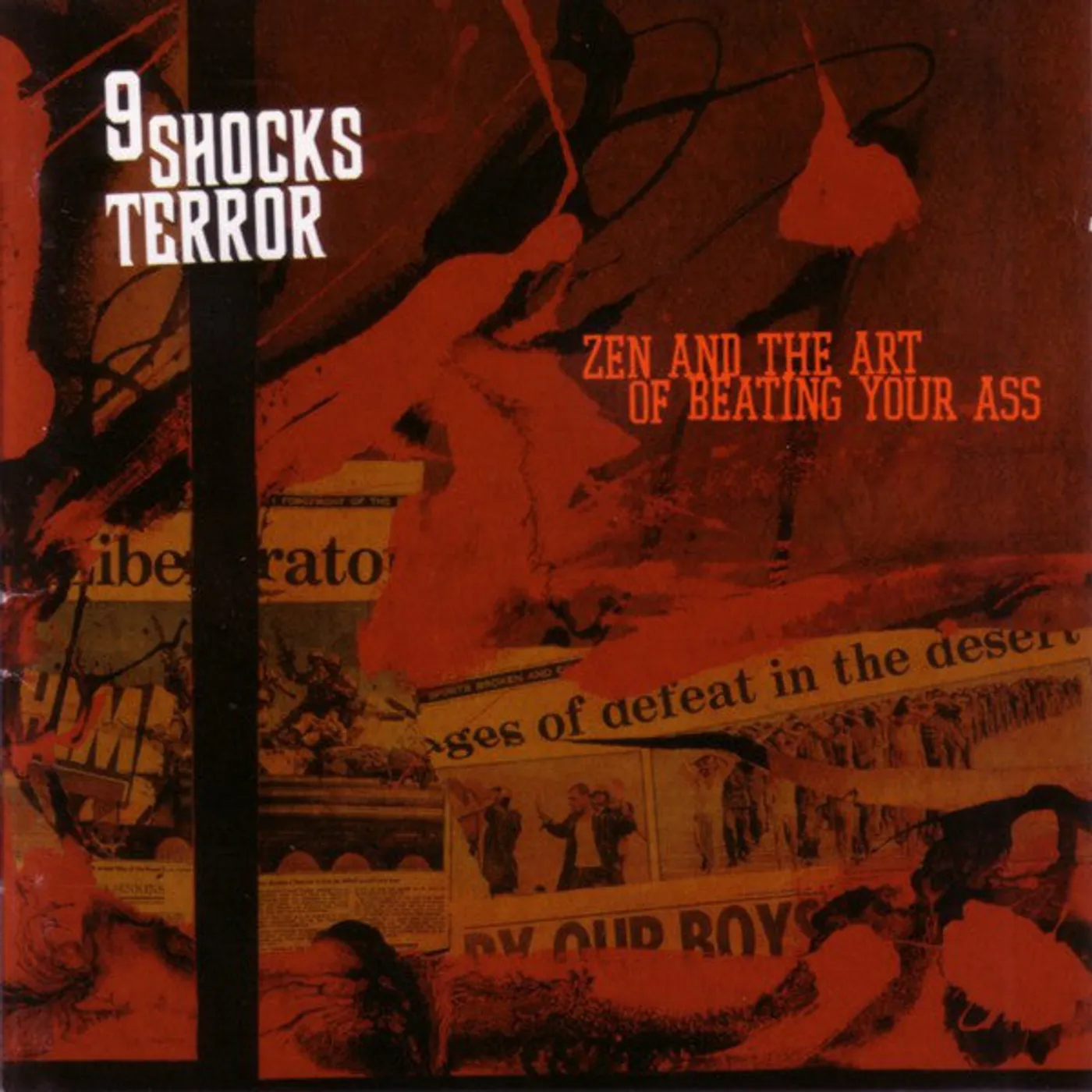 9 Shocks Terror – Zen And The Art Of Beating Your Ass lp (Vinyl)