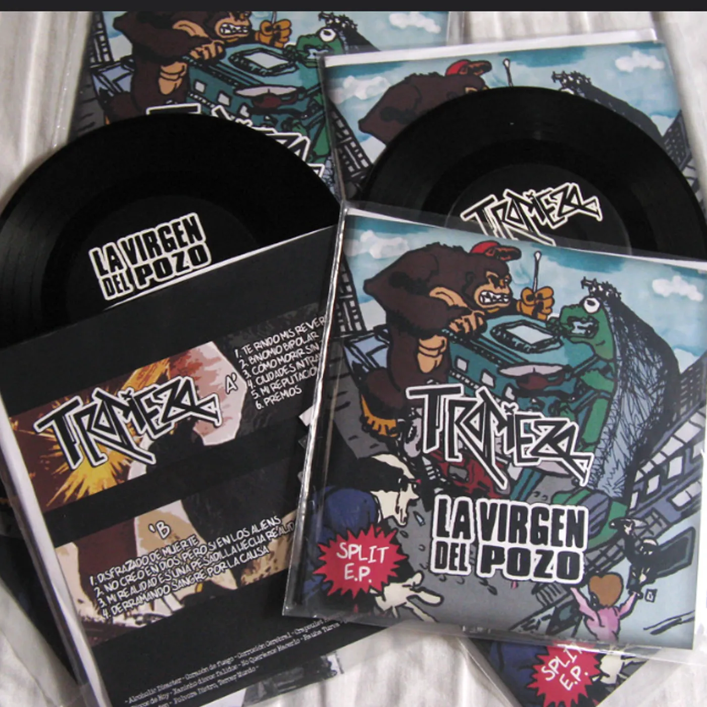 Tropiezo / La Virgen Del Pozo – Split E.P. 7"